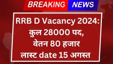 RRB D Vacancy 2024